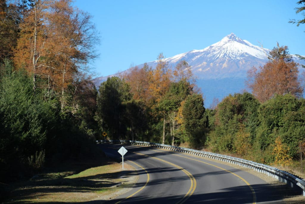 araucania volcano road trip