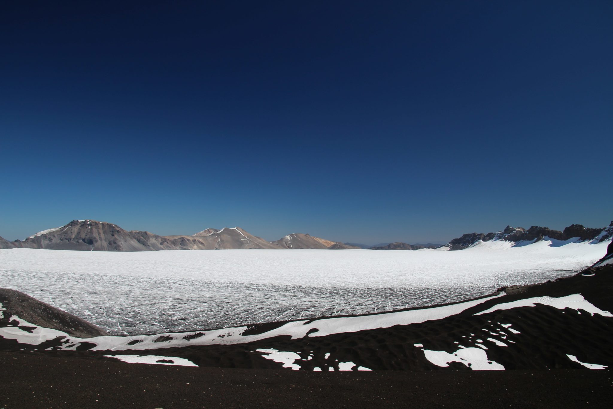 Sollipulli view of the glacier Araucania volcano travelcoachchile