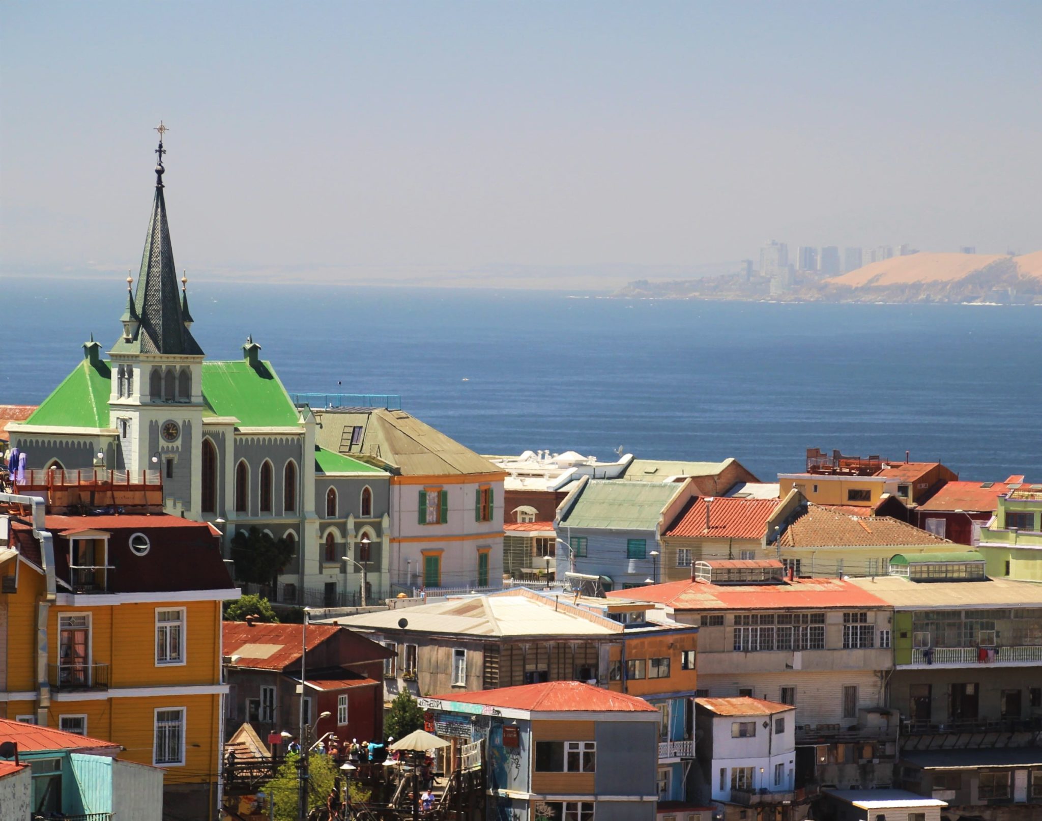 carte postal valparaiso