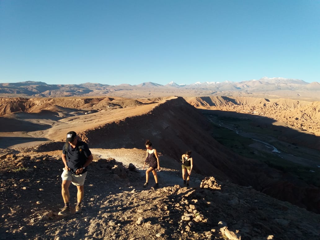 Randonnée vallée de la mort vallée de mars Atacama