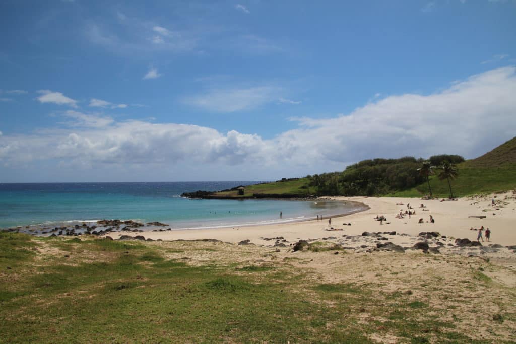 anakena beach easter island