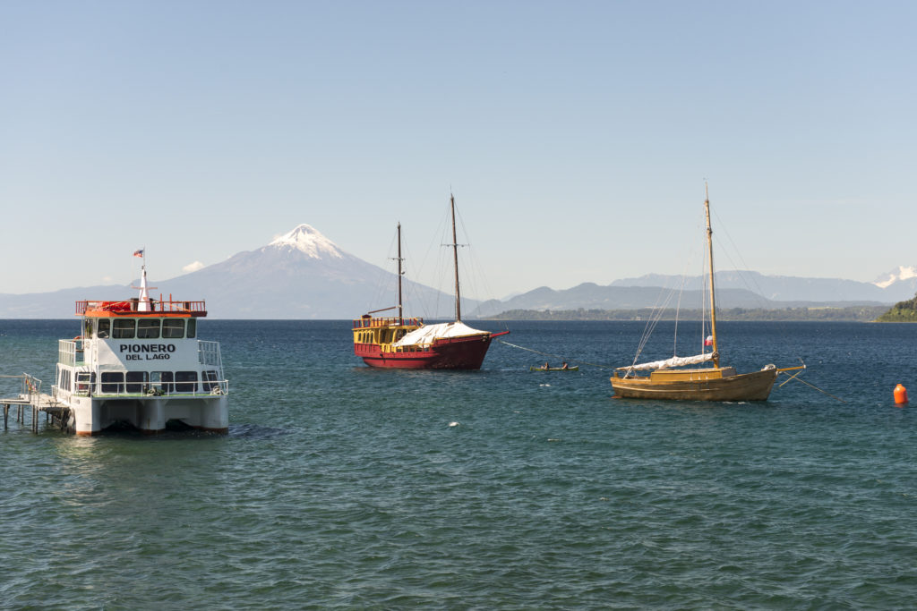 The volcano and the view of Puerto Varas