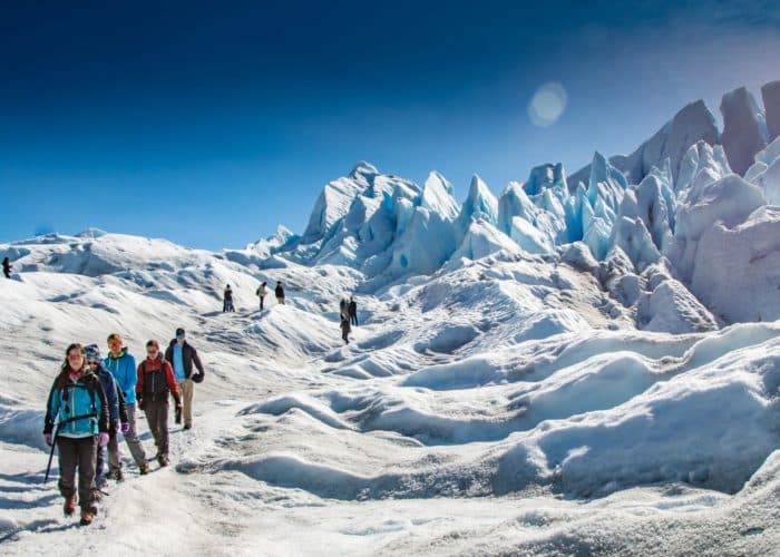 Glacier trekking Perito Moreno Patagonia Argentina