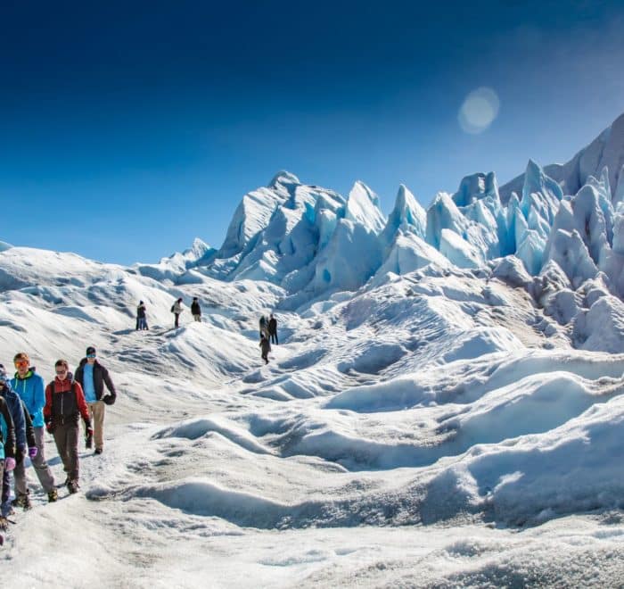 Glacier trekking Perito Moreno Patagonia Argentina