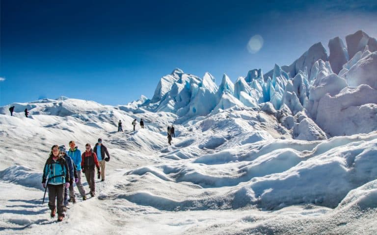 Glacier trekking Perito Moreno Patagonia Argentina