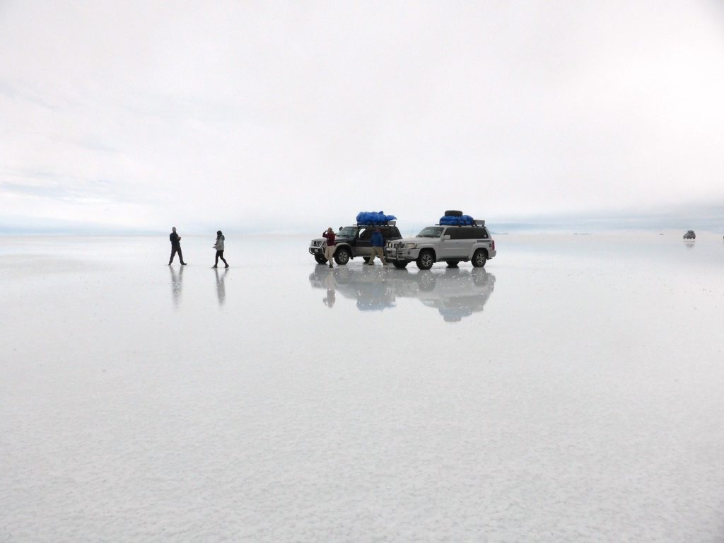 Salar Uyuni pluie miroir