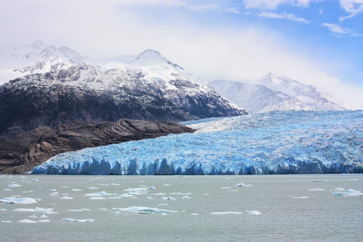 Glacier Grey torres del paine chili patagonie