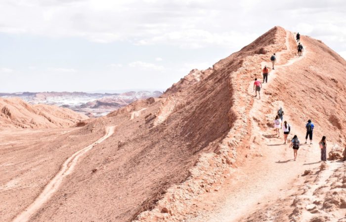 Randonnée dans le désert d'Atacama