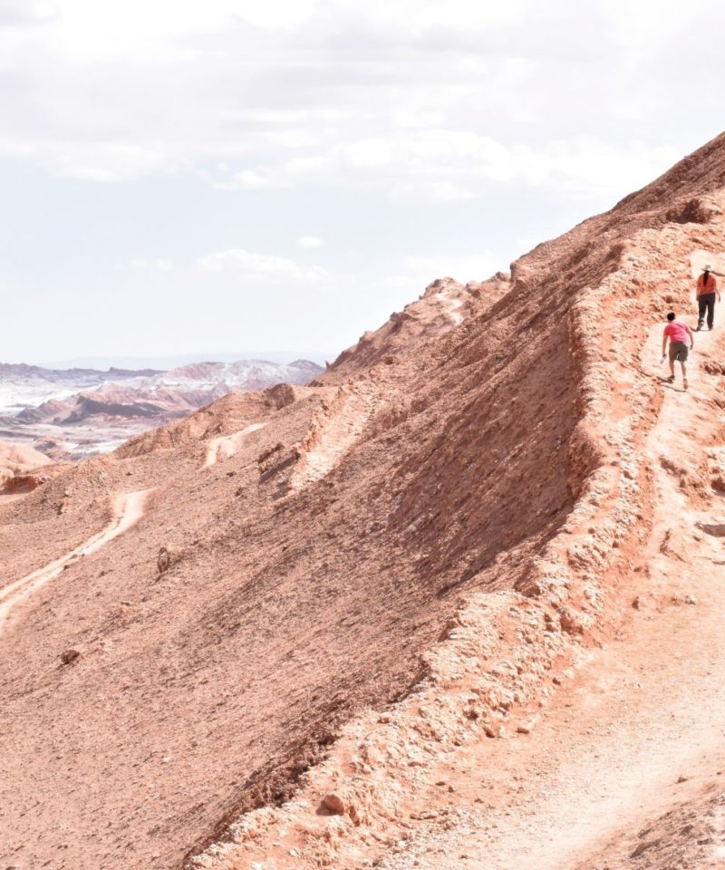 Randonnée dans le désert d'Atacama