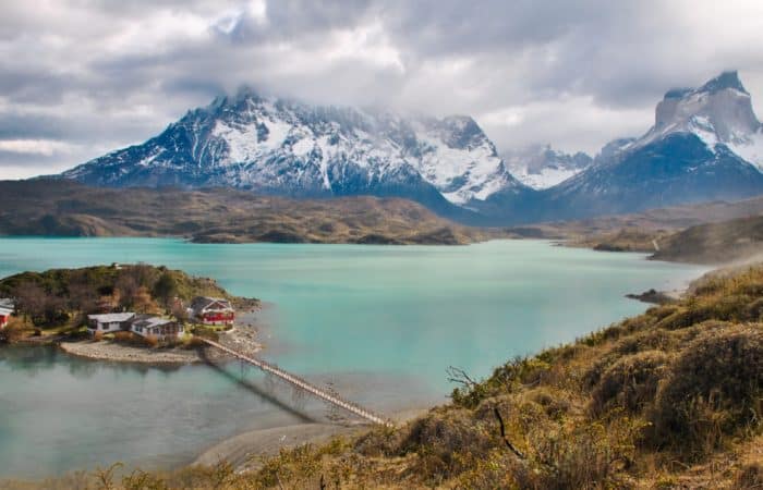 lago pehoé torres del paine patagonie chili