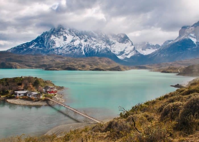 lago pehoé torres del paine patagonie chili