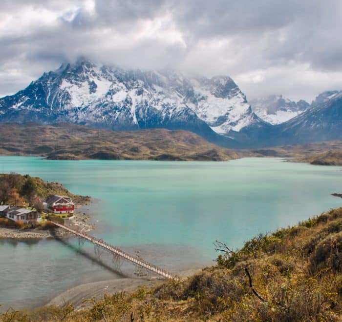 lago pehoé torres del paine patagonie chili