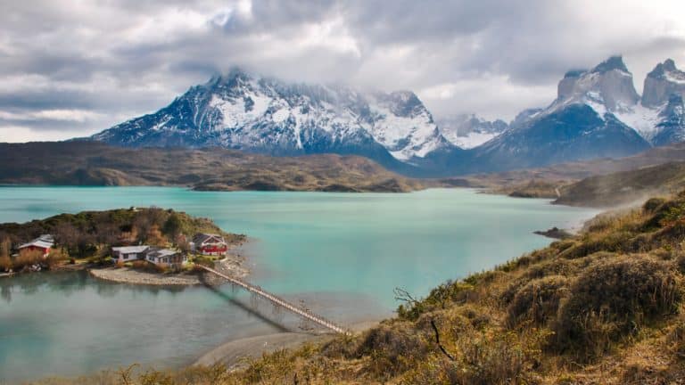 lago pehoé torres del paine patagonie chili