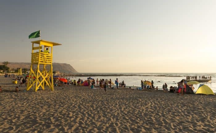 Plage à Arica Nord Chili