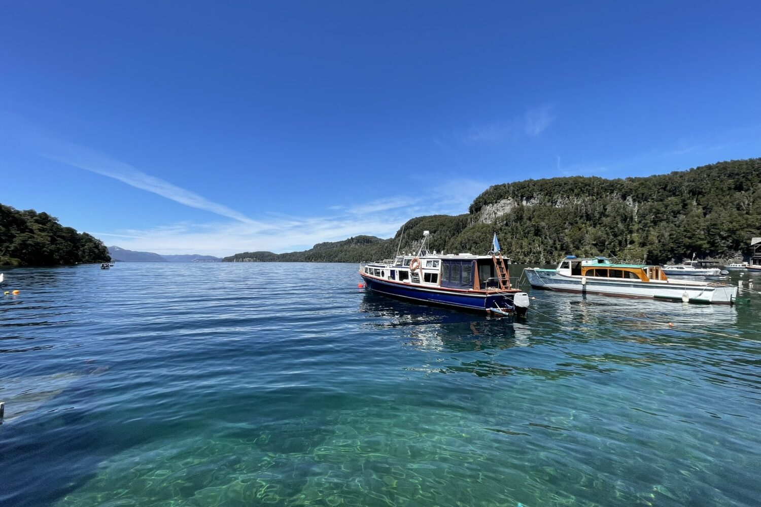 Villa la angostura bateau route des 7 lacs bariloche argentine voyage