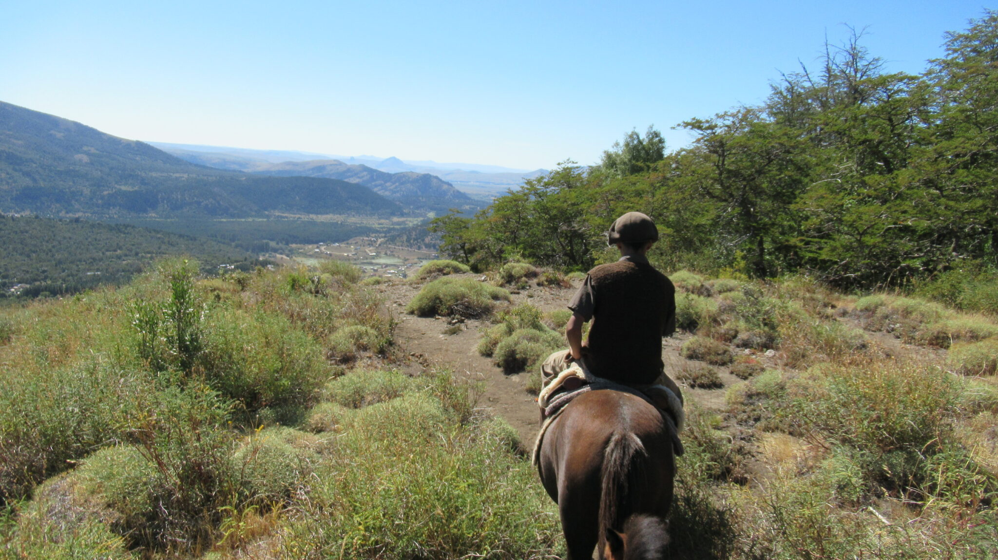 Gaucho en Patagonie Argentine à San Martin de los Andes