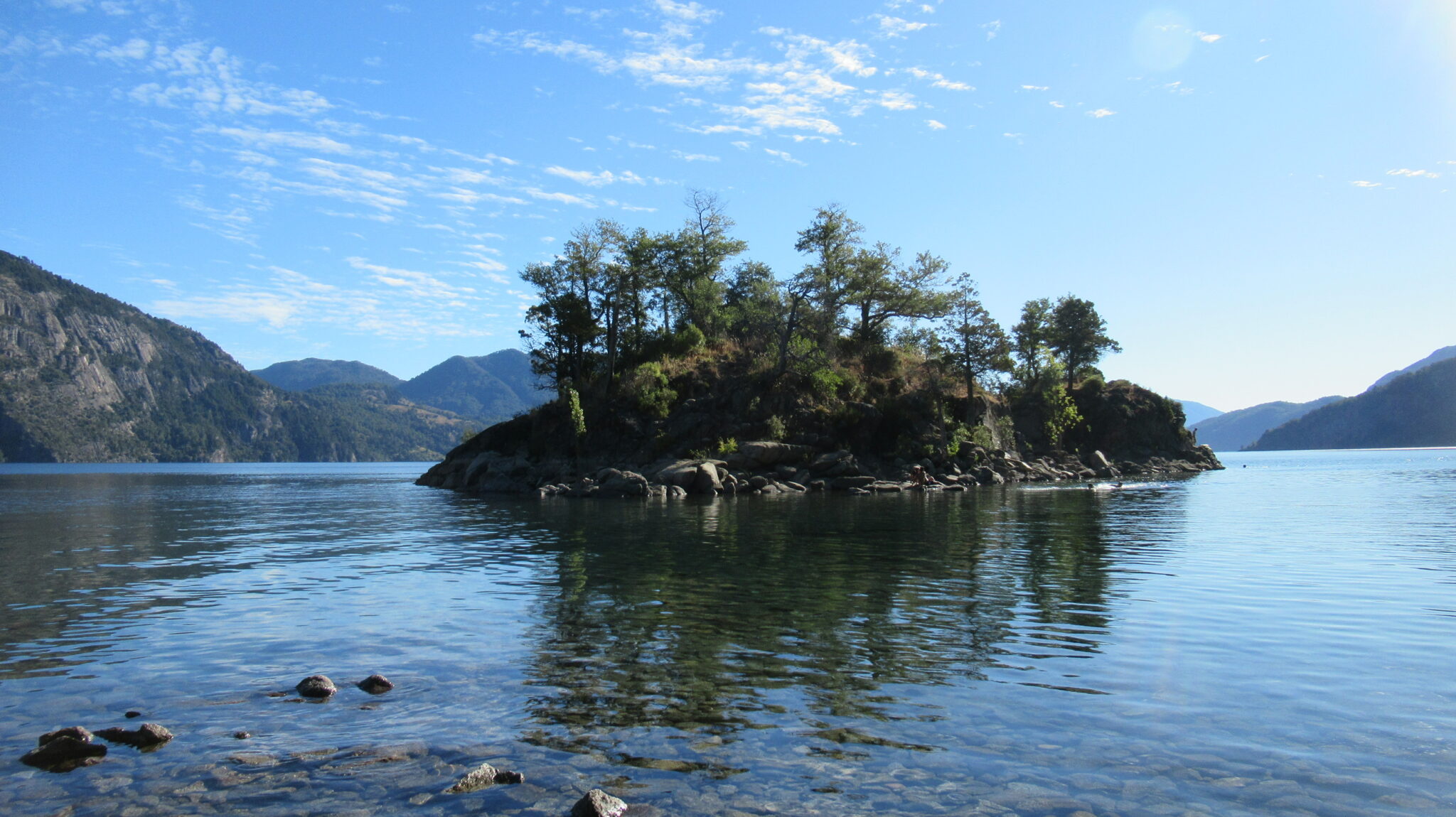 La Islita San Martin des los Andes au coeur du Lac Lacar