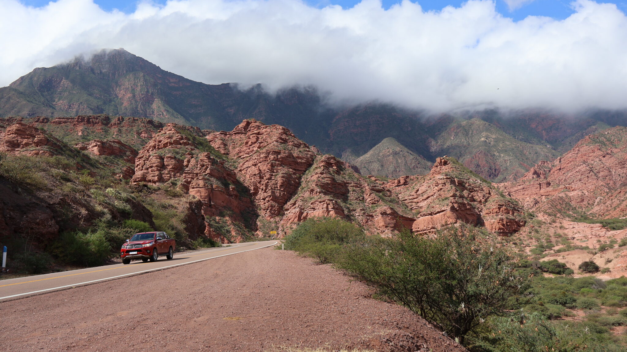 Nord-ouest argentin, entre Salta et Cafayate : la quebrada de las Conchas