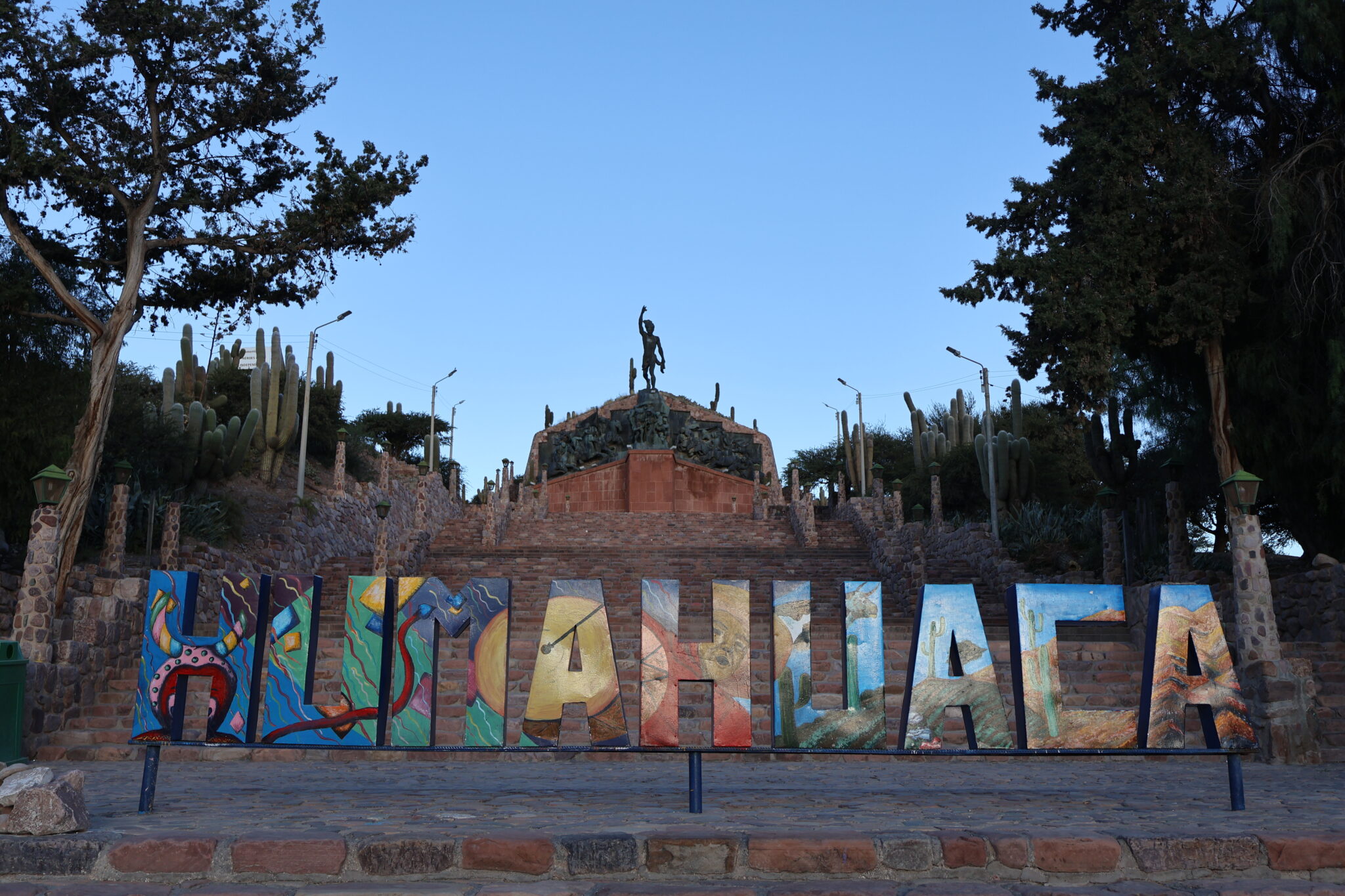 Le monument de Humahuaca