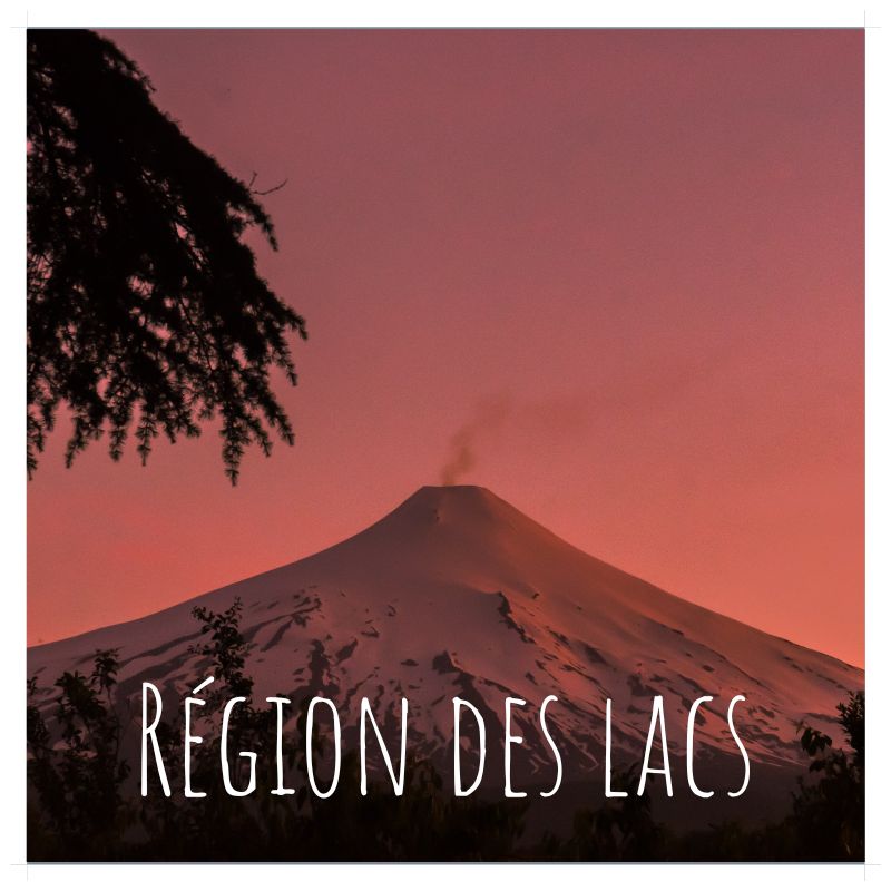 Région des lacs, Chiloé, Araucanie