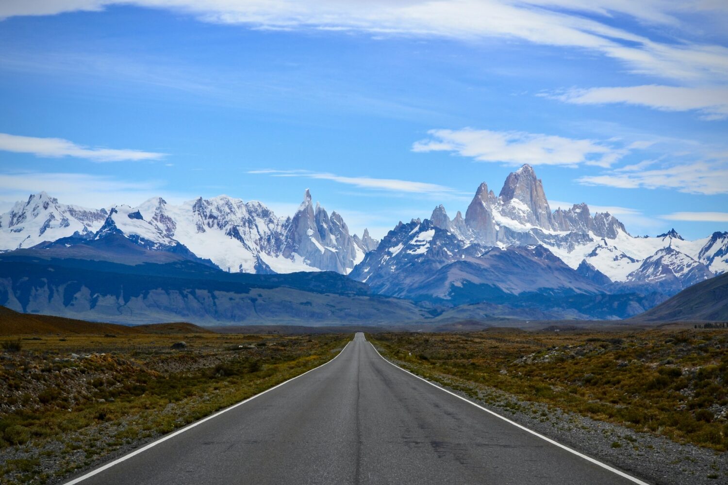 montagne el chalten route patagonie argentine