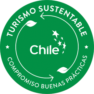 Logo compromiso sustentable TravelCoachChile