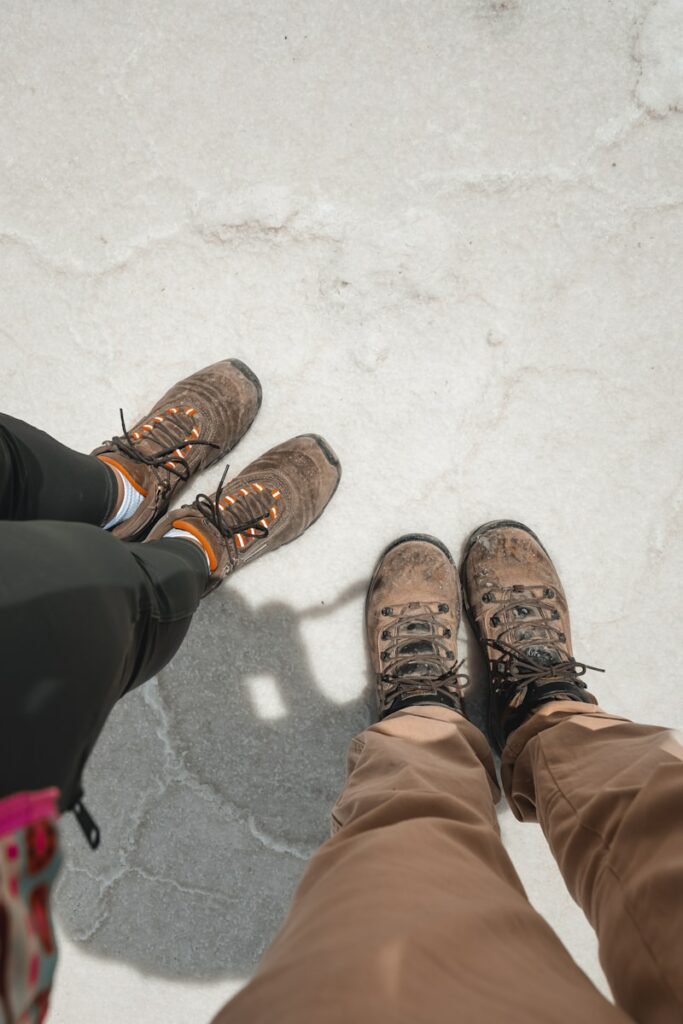 hiking shoes uyuni salar