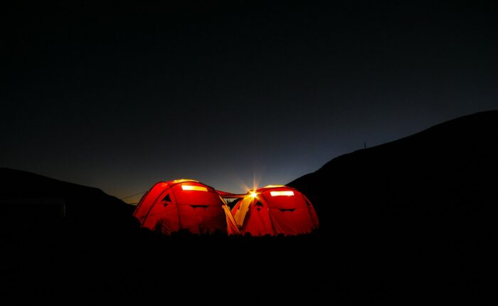 camping atacama chile desert