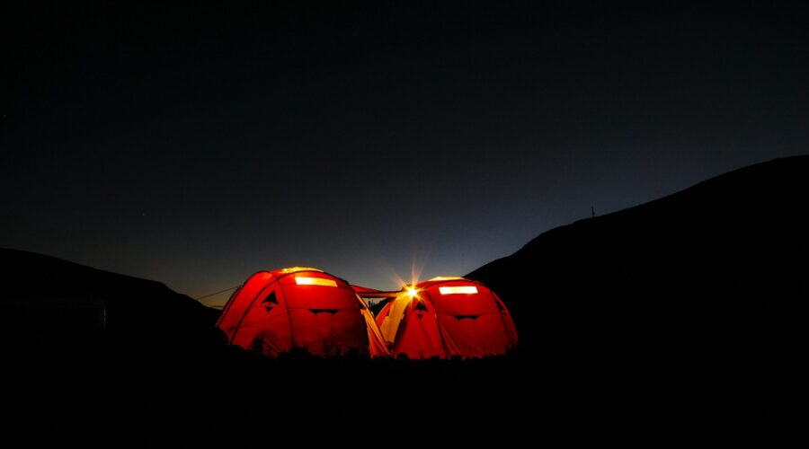 camping atacama chile desert