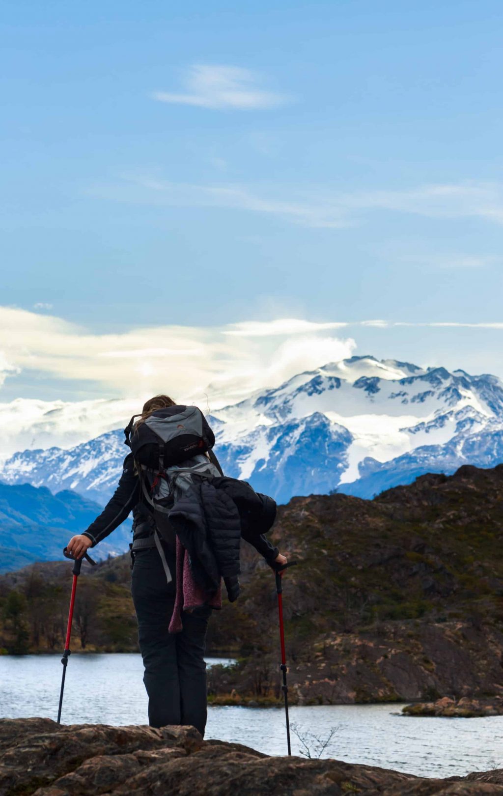 Hiking Torres Del Paine Patagonia Chile mountains